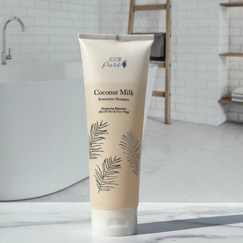 100% Pure | Coconut Milk Restorative Shampoo