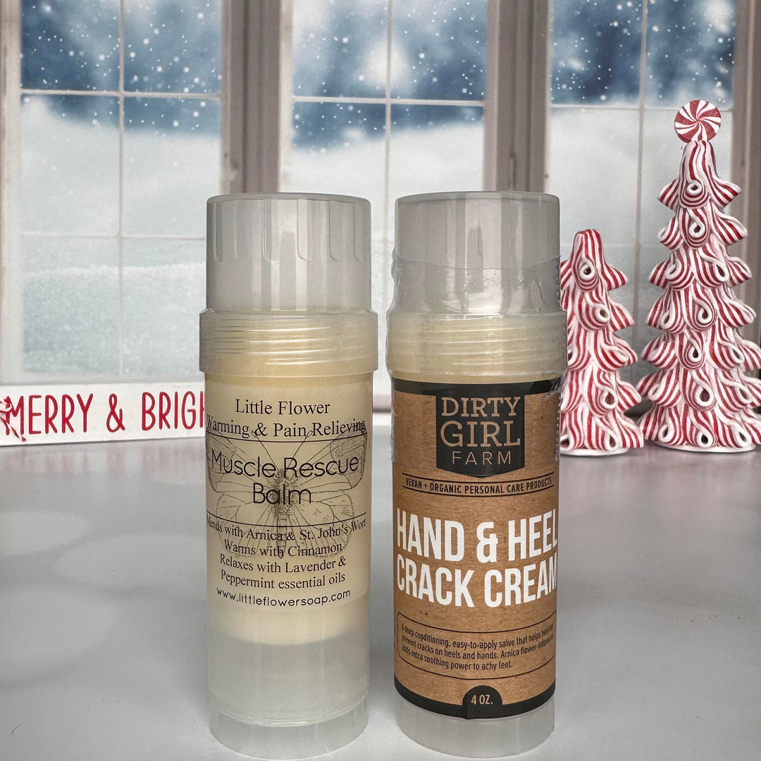 Best Seller Balm Bundle - Hand & Heel Crack Cream and Muscle Balm