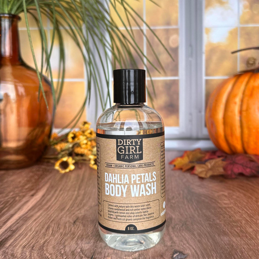 Dirty Girl Farm Dahlia Petals Body Wash