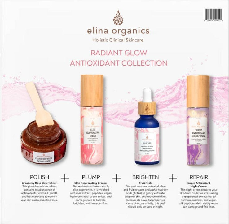 Elina Organics | Radiant Glow Antioxidant Collection Set - PREORDER ONLY