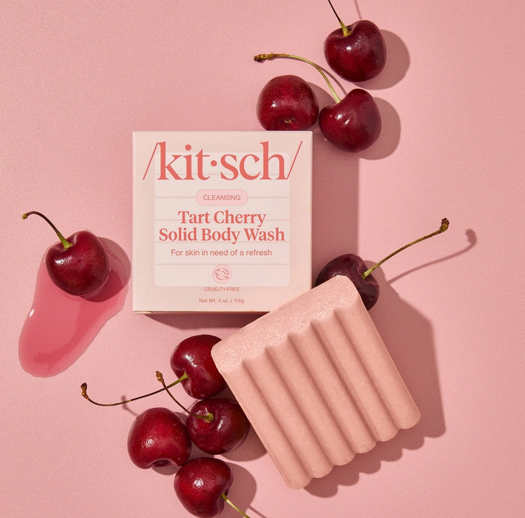 Kitsch | Cleansing Tart Cherry Body Bar