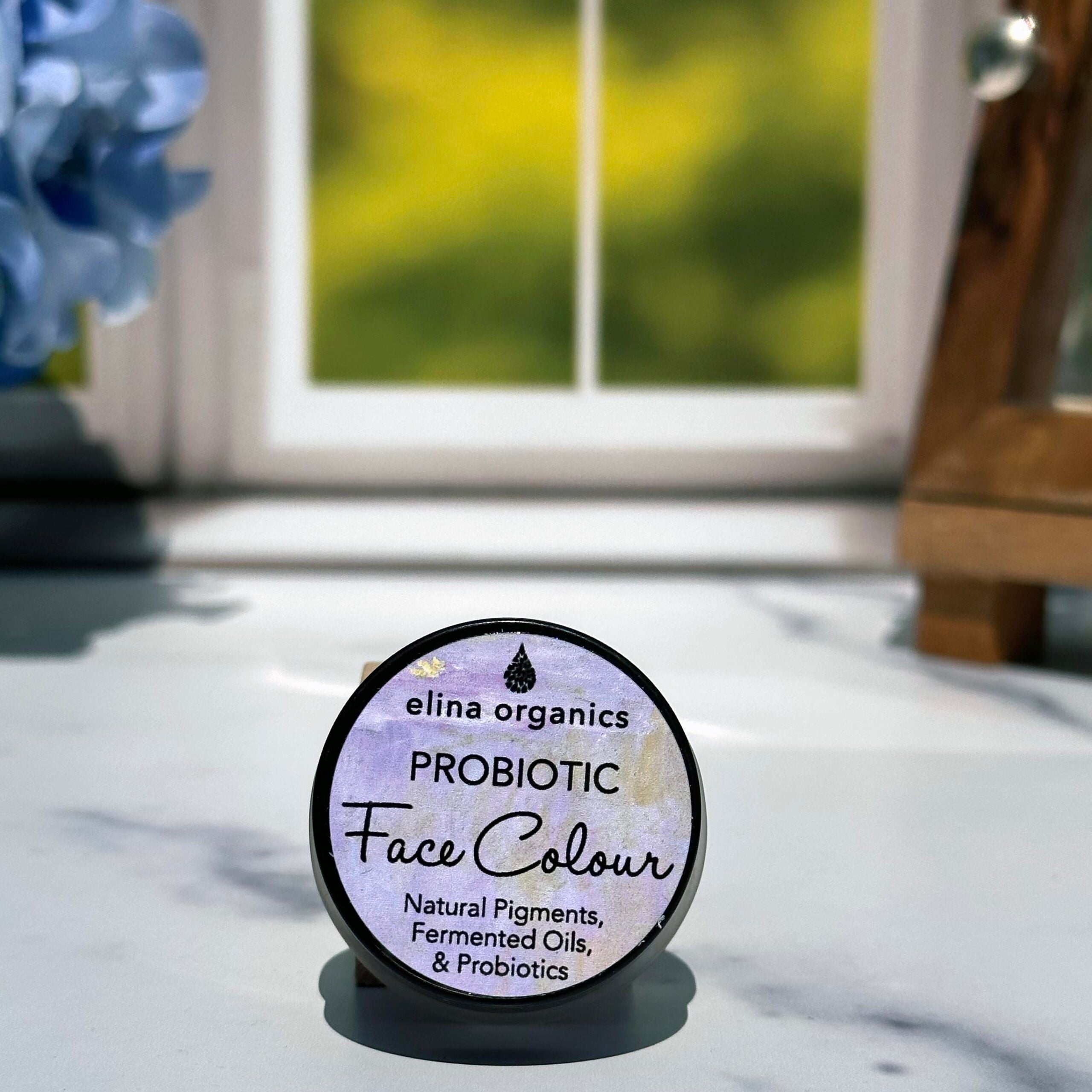 Elina Organics Glistening Gold Probiotic Face Colour