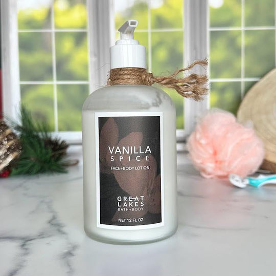 Great Lakes Bath and Body Organic, Cruelty Free, Vanilla Spice Lotion