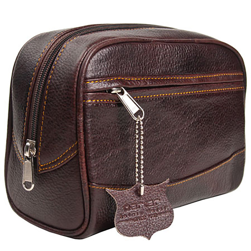 Leather Toiletry Bag