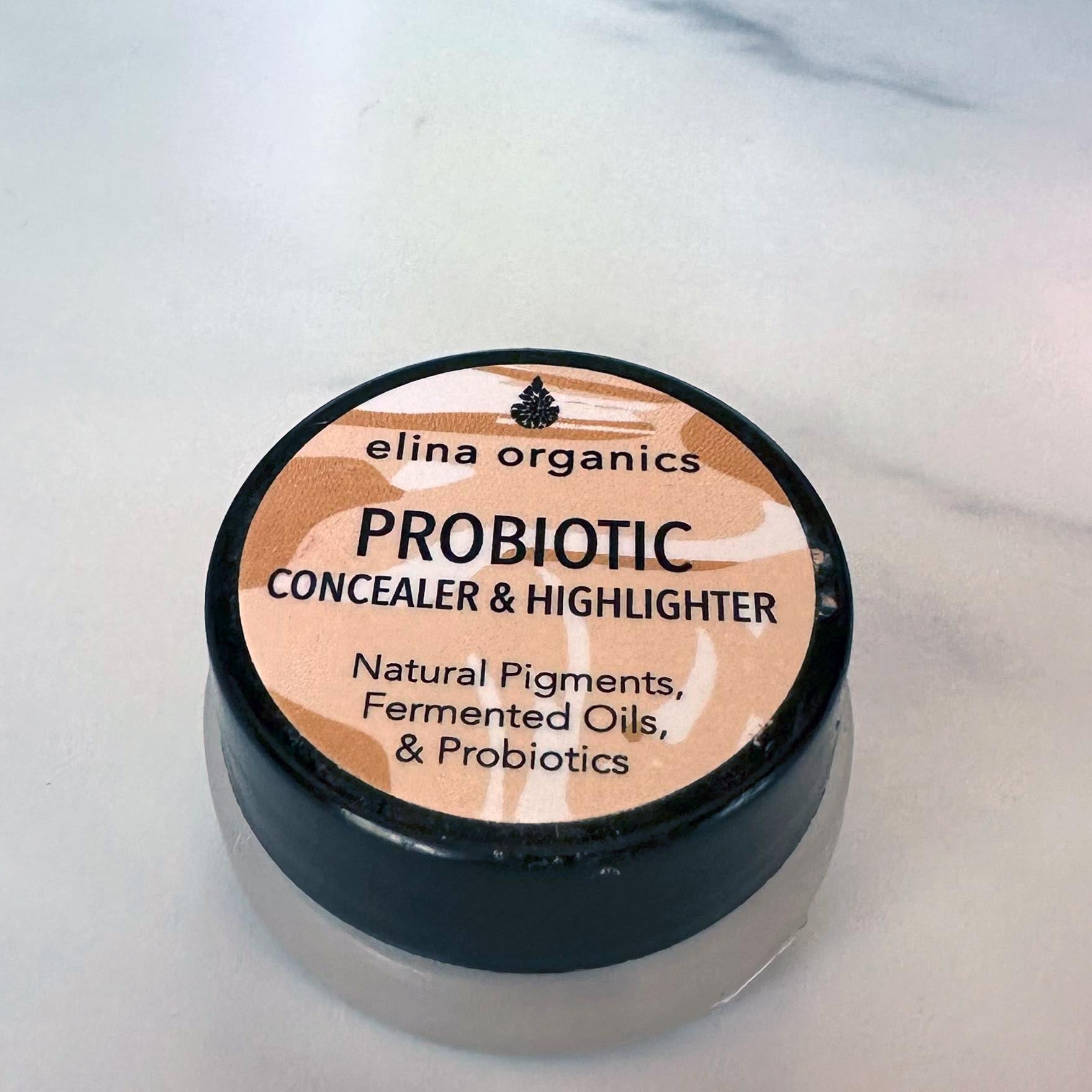 Elina Organics Probiotic Concealer and Highlighter