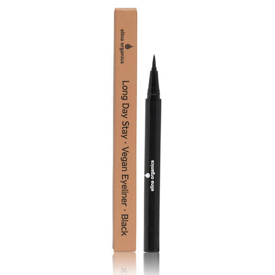 Elina Organics Long Day Stay Natural Liquid Eyeliner