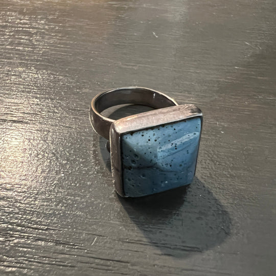 50% OFF SALE | Leland Blue Adjustable Ring