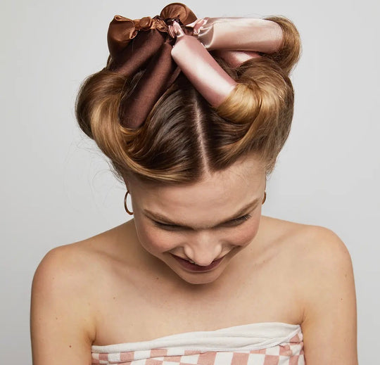 Kitsch | Satin Jumbo Flexi Rods 4 Piece