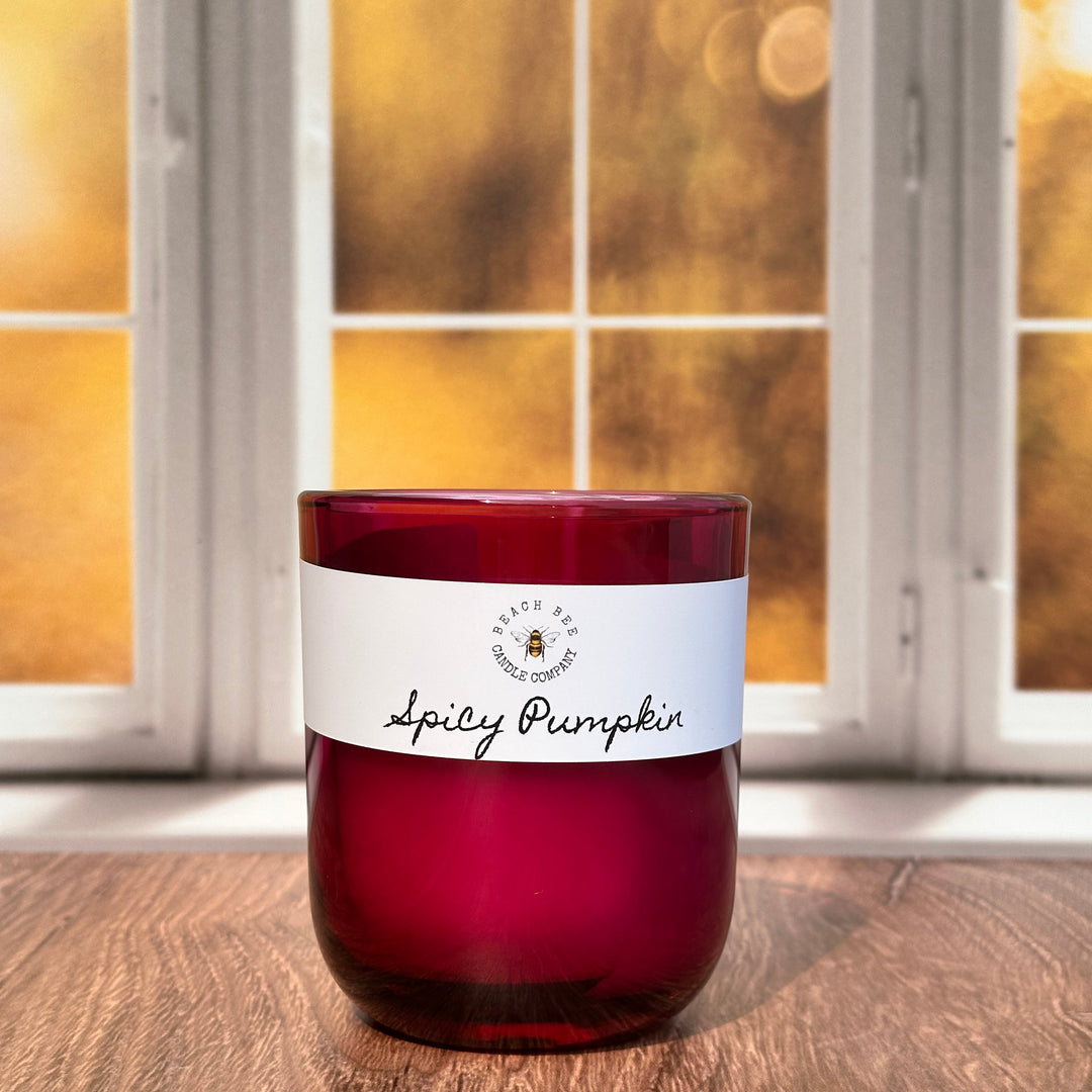 Beach Bees | Cozy Fall Scented Beeswax & Coconut Blend Candles