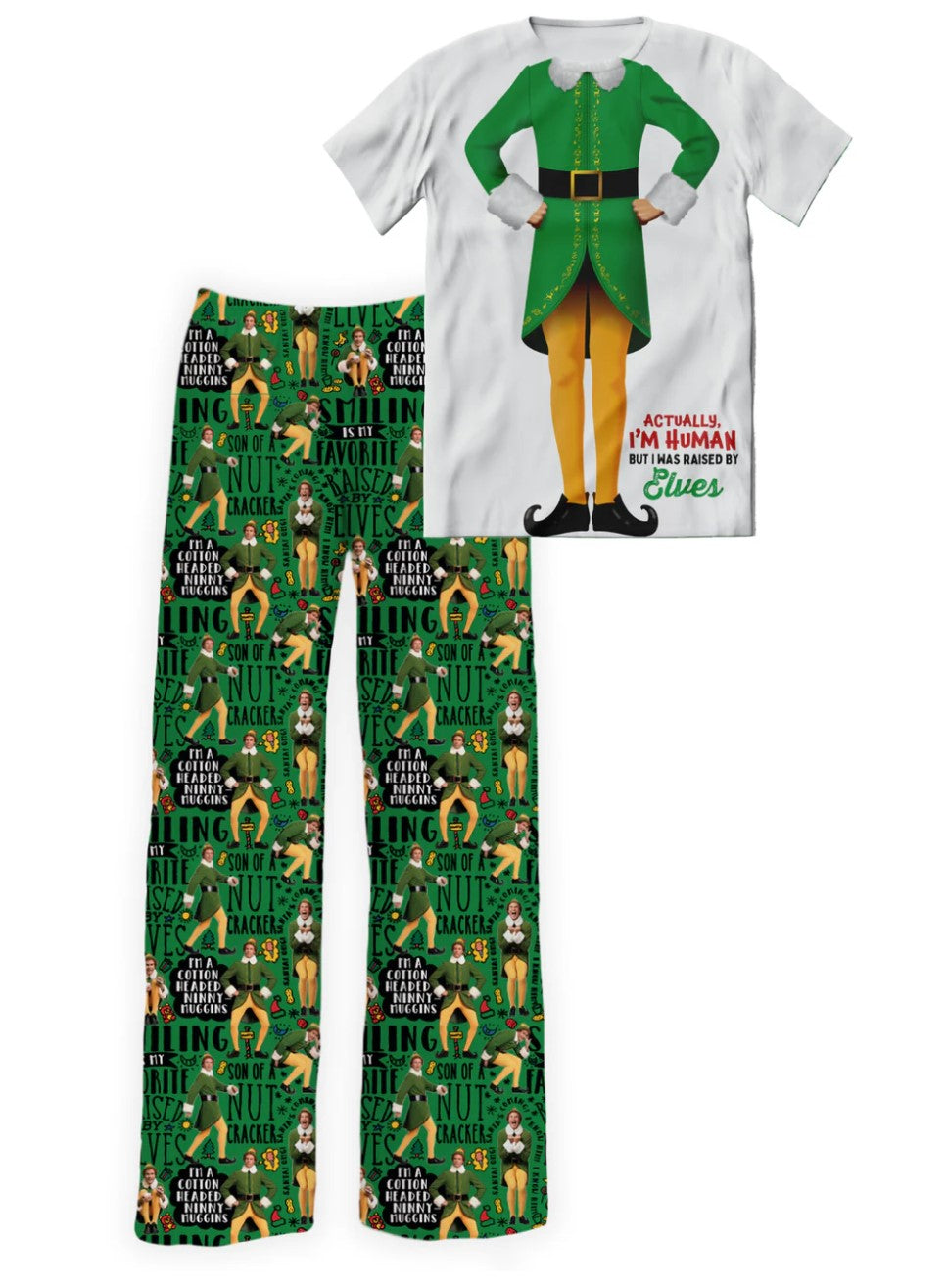 Brief Insanity | Buddy the Elf Pajama Bottoms/Lounge Pants