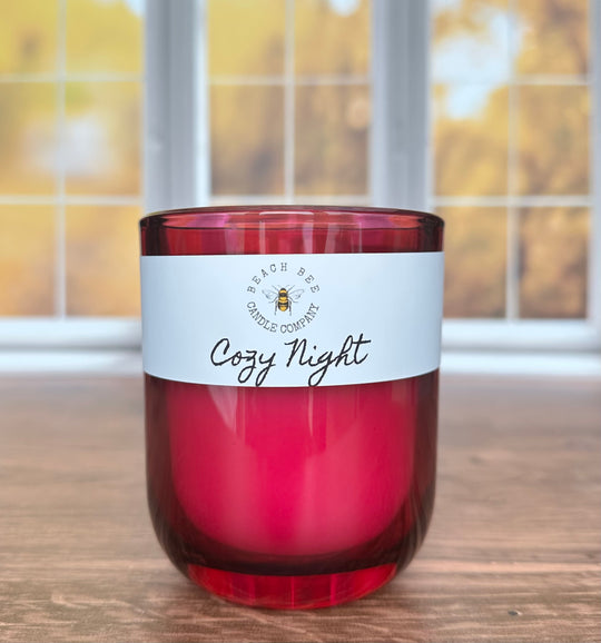 Beach Bees | Cozy Fall Scented Beeswax & Coconut Blend Candles