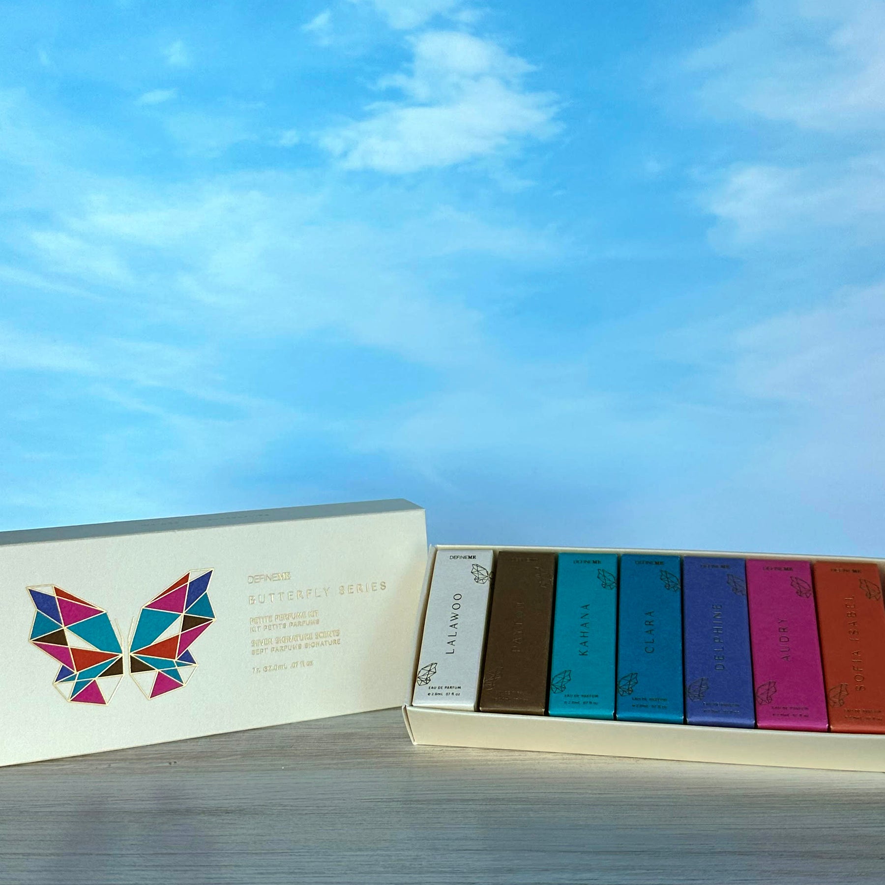 DefineMe Butterfly Series Sampler Kit – harborsidebathandbody