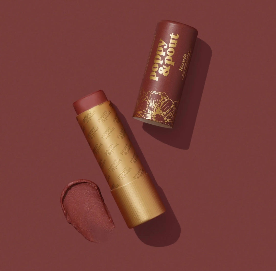 Poppy & Pout Tinted Lip Balm (Roxie)