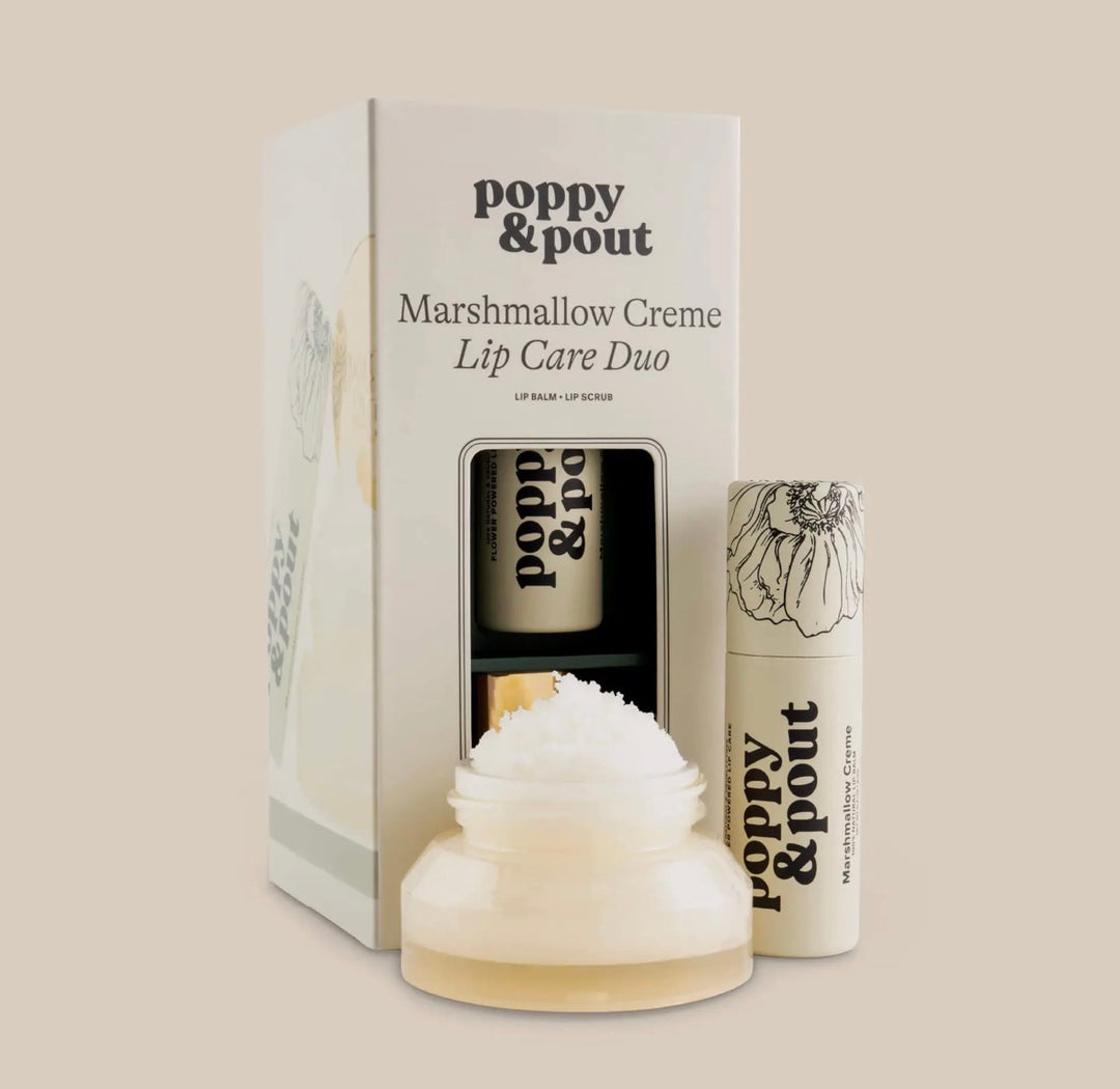 Poppy & Pout Lip Duo (marshmallow crème)