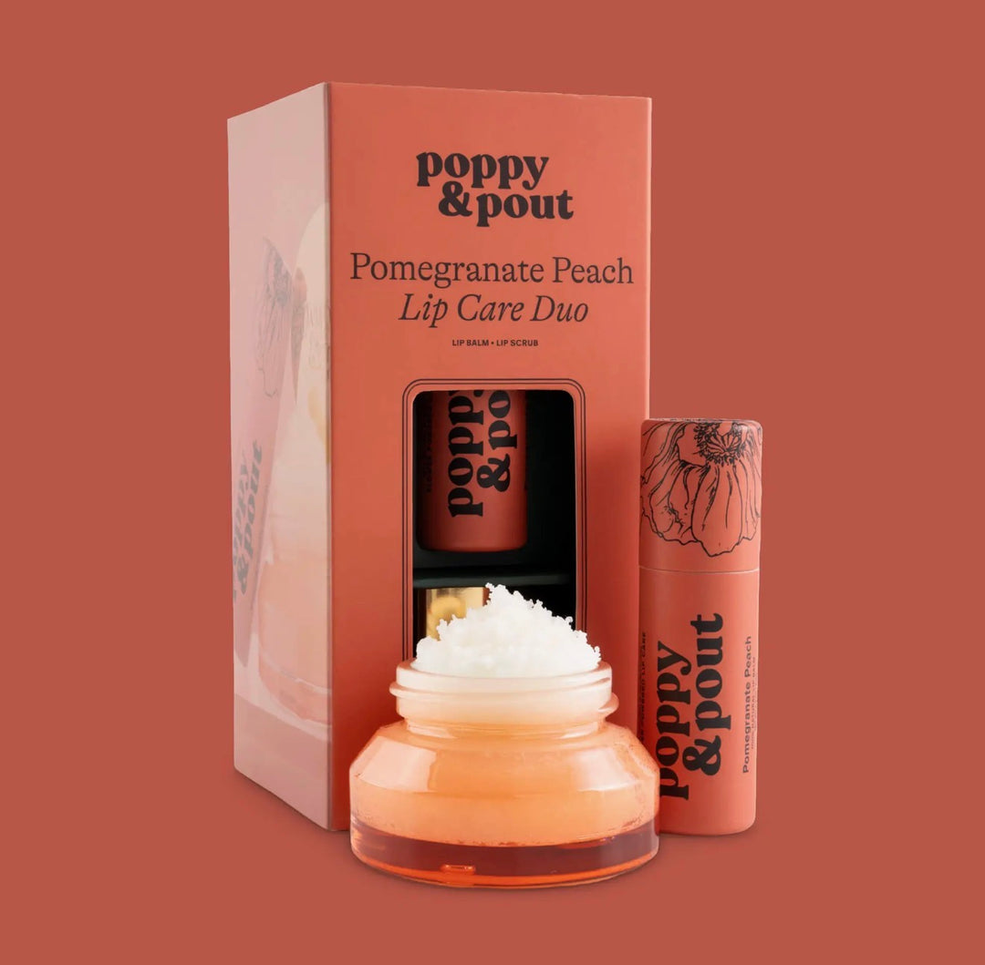 Poppy & Pout Lip Duo (Pom Peach)
