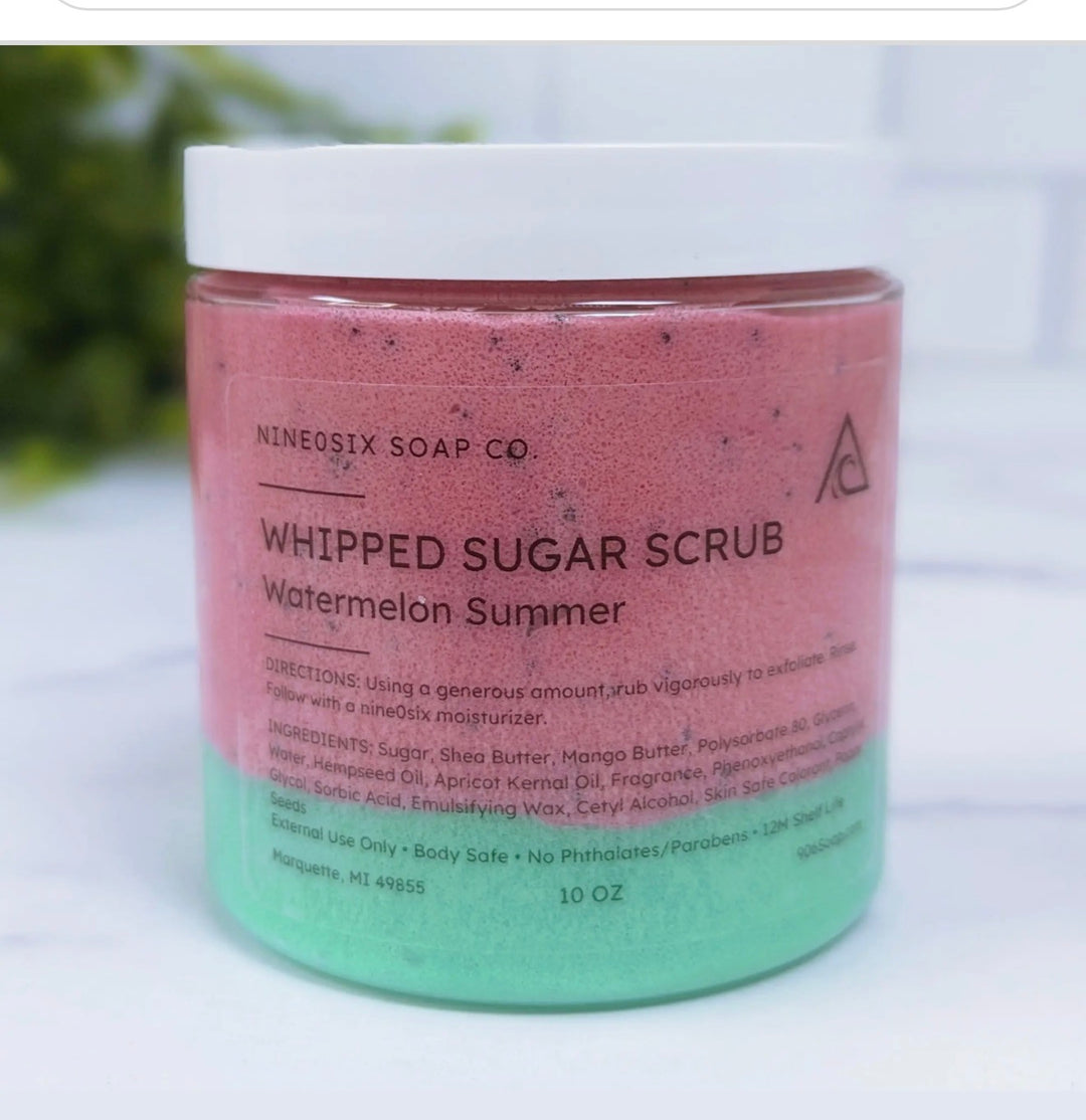 906 & Co. Whipped Sugar Scrub - Watermelon Summer