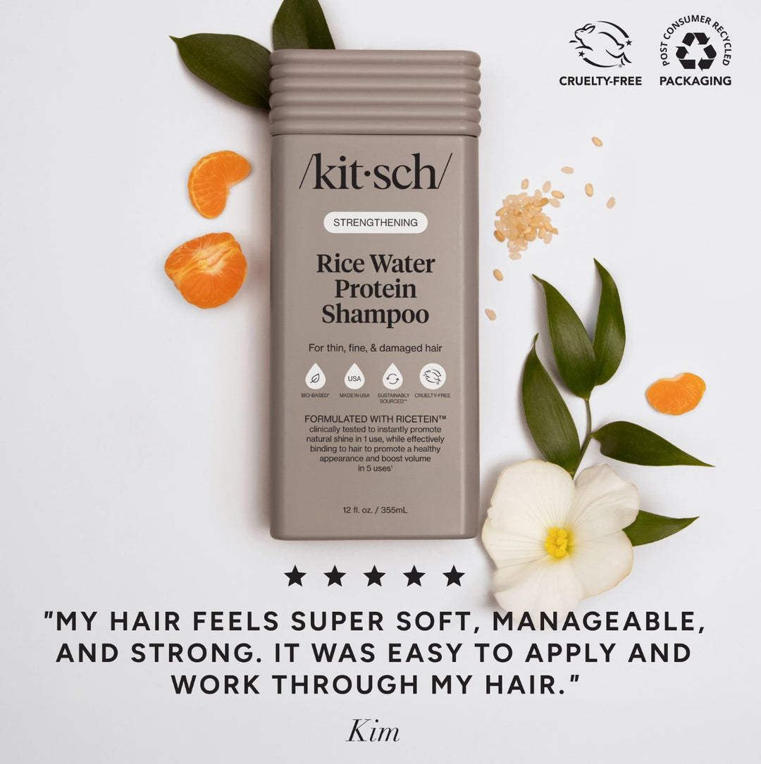 Kitsch - Strengthening Rice Shampoo & Conditioner Combo
