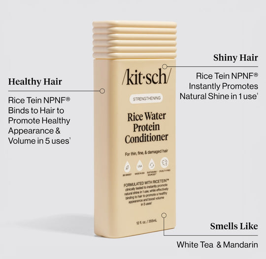 Kitsch - Strengthening Rice Shampoo & Conditioner Combo