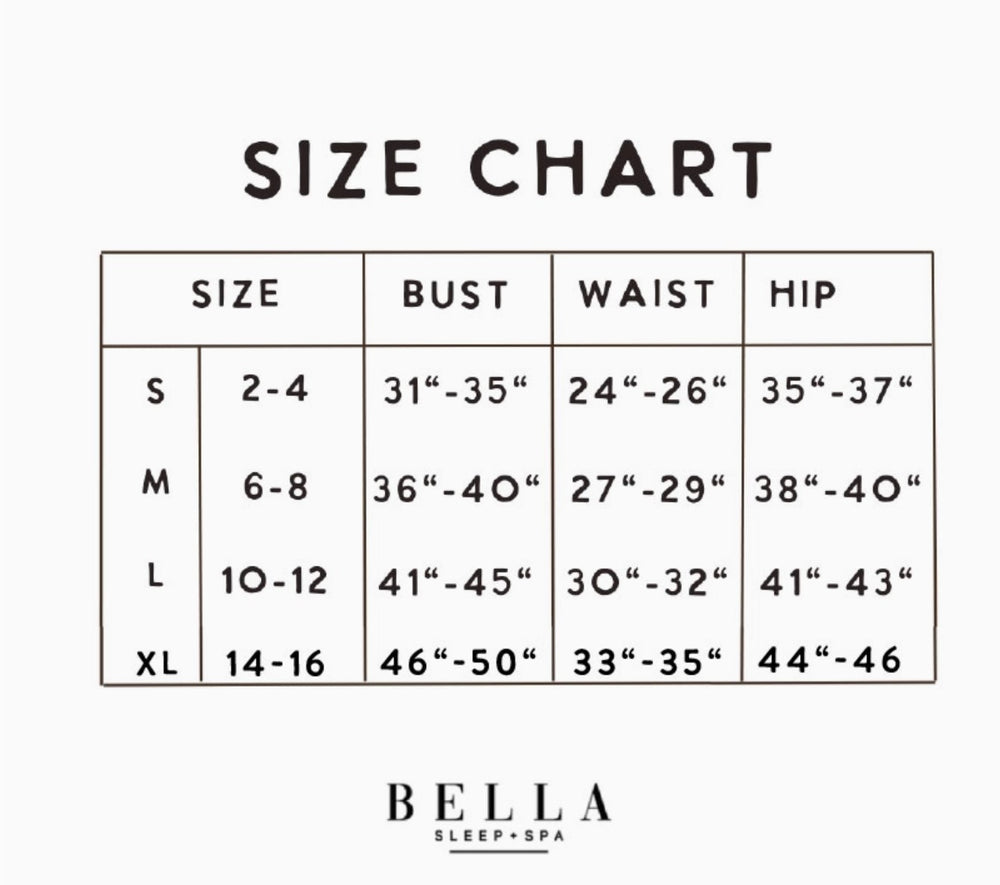 Bella Sleep & Spa Mon Cherie Satin Pajamas
