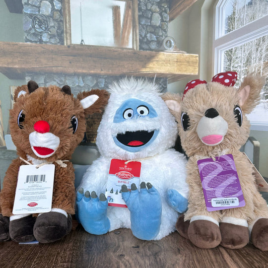 Warmies - Rudolph, Clarice and Abominable