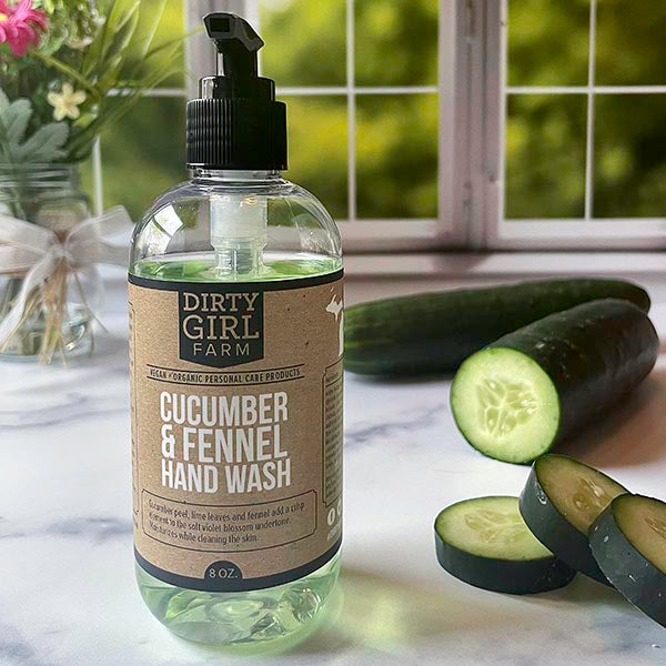 Dirty Girl Farm Hand Wash Cucumber and Fennel