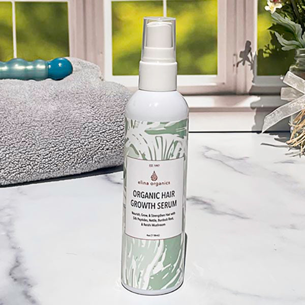 Elina Organics Organic Hair Growth Serum