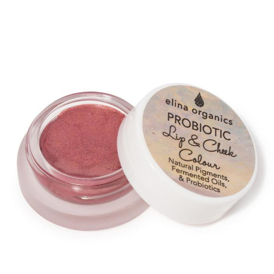Elina Organics Probiotic Lip and Cheek Colour In Pink