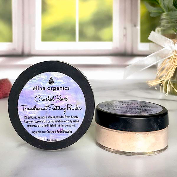 Elina Organics | Crushed Pearl Translucent Setting Powder