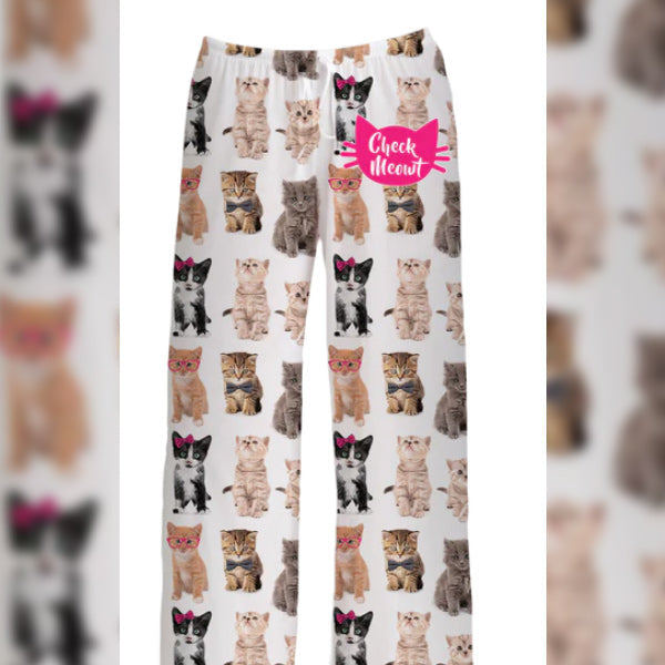 Brief Insanity Pajama Pants - Kitty Cat
